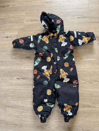 Winter Overall Lindex Gr. 80 mit Weltraum Raketen🚀