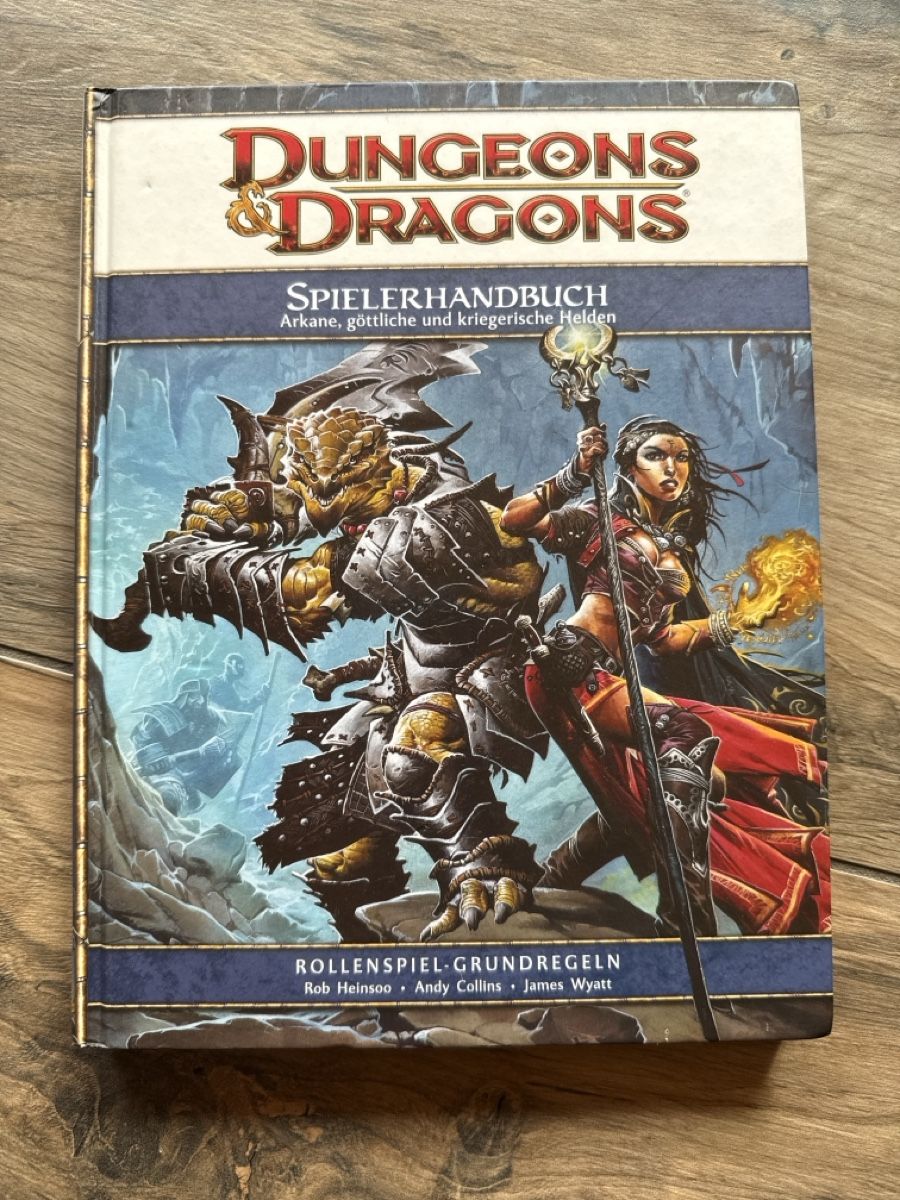 Giochi: Dungeons & Dragons Spielerhandbuch 4. Edition, Top! – Usato da Büren SO venduto da Flomi_4413