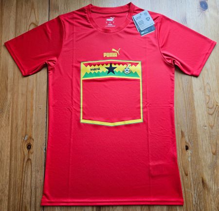 Ghana Trainingsshirt NEU Puma Gr. S Fussball Afrika Trikot