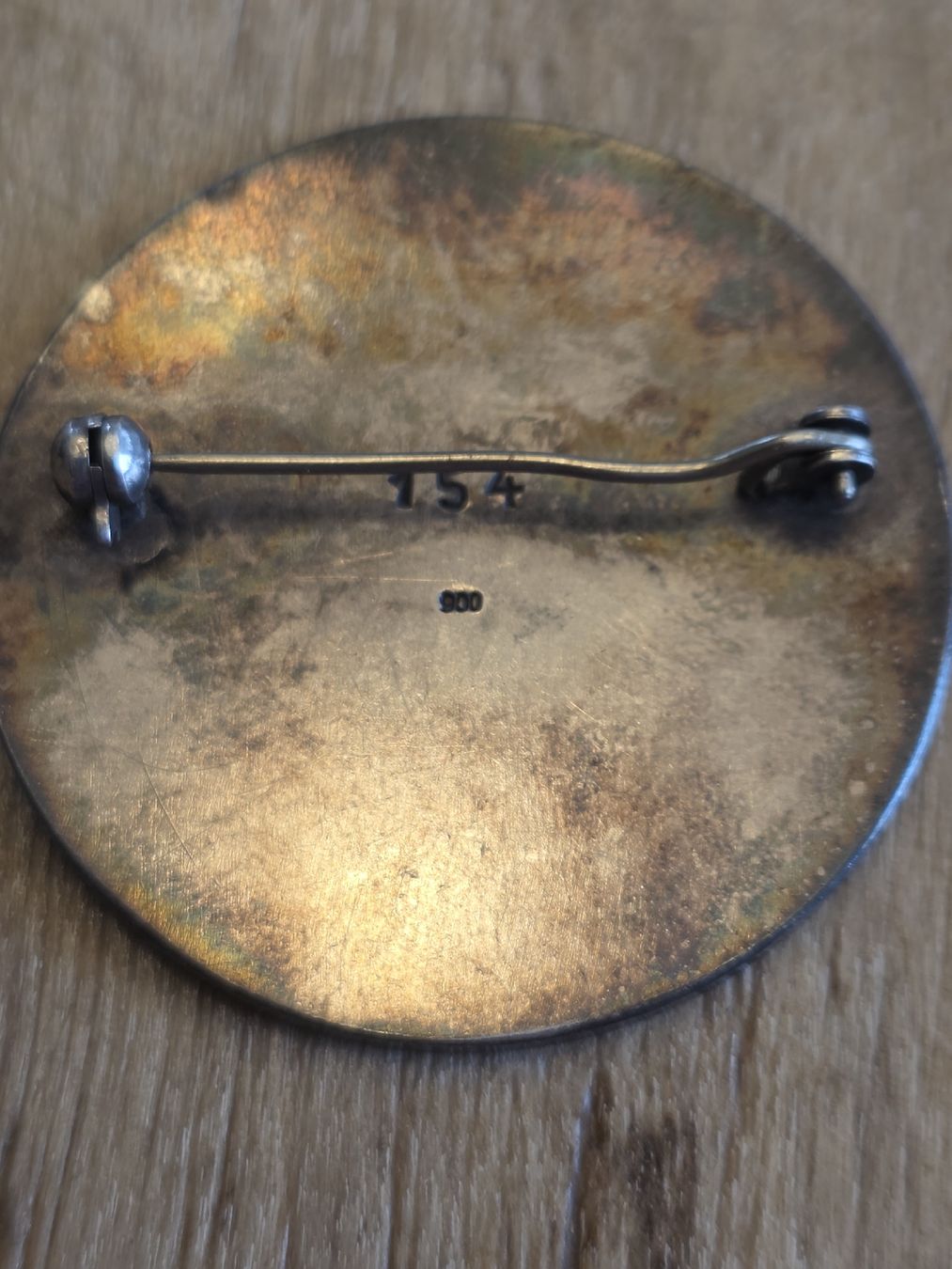 Spille & Fermagli: Silber Brosche Hamburger Säuglingsheim e.V. 1912 900 Silber – Usato da Liestal venduto da KellosLuckyCharms 2