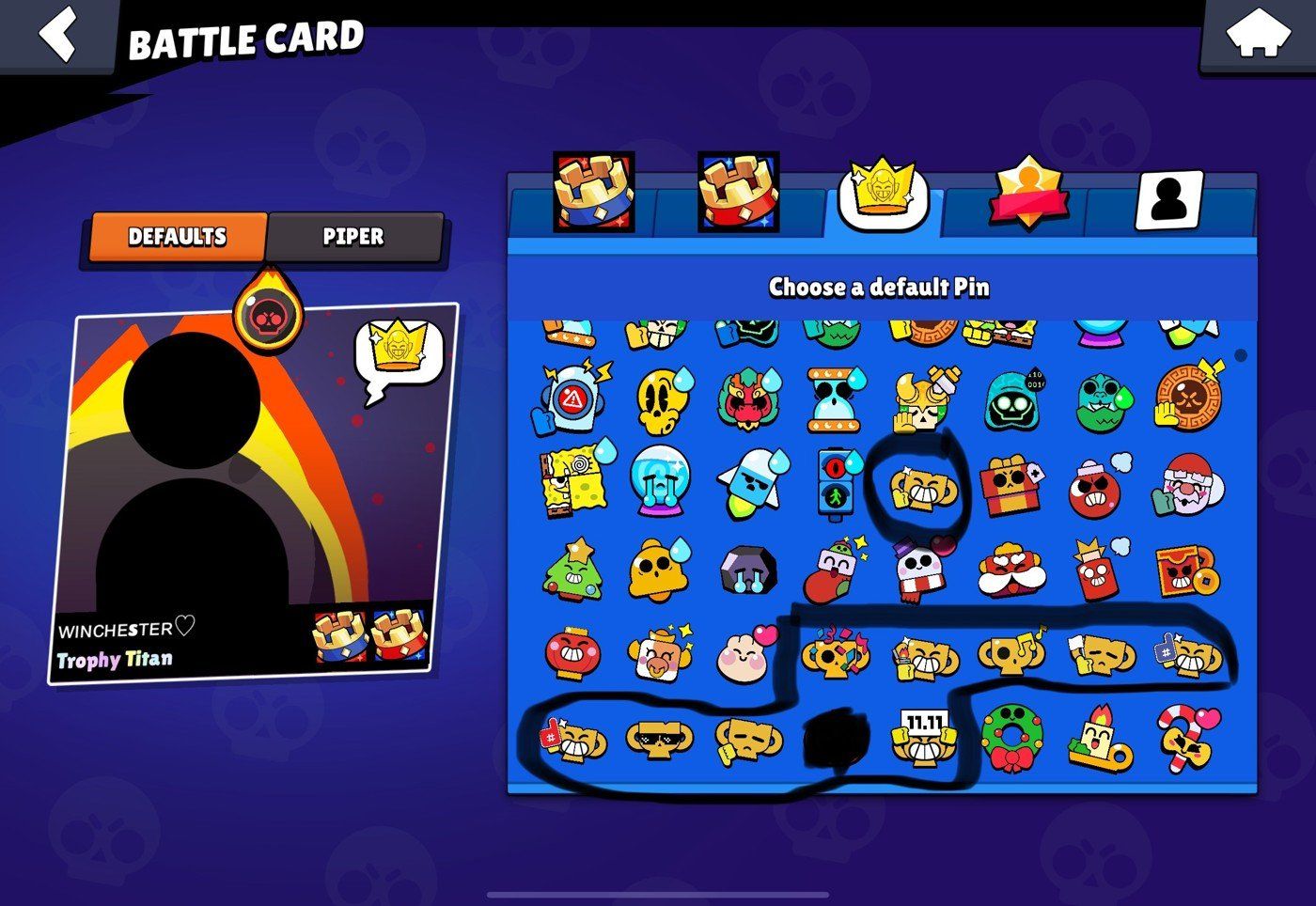 Brawl Stars Account -79x R35 - All Maxed - Rarest Skins (Neu und ...