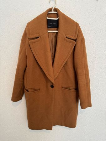 ZARA Mantel braun Gr. M