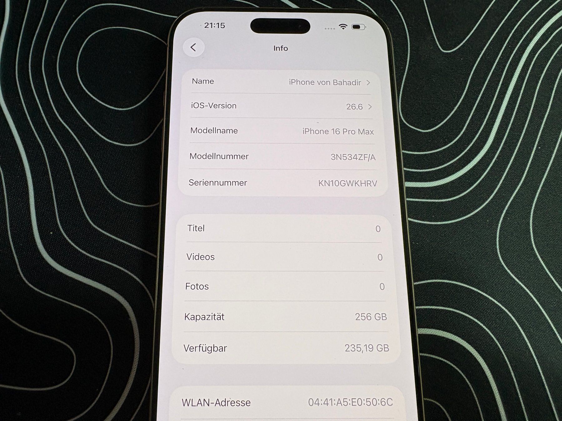 Apple Portables: Iphone 16 Pro Max 256Gb#100 – D'occasion à Au SG par bah_6f5w 6