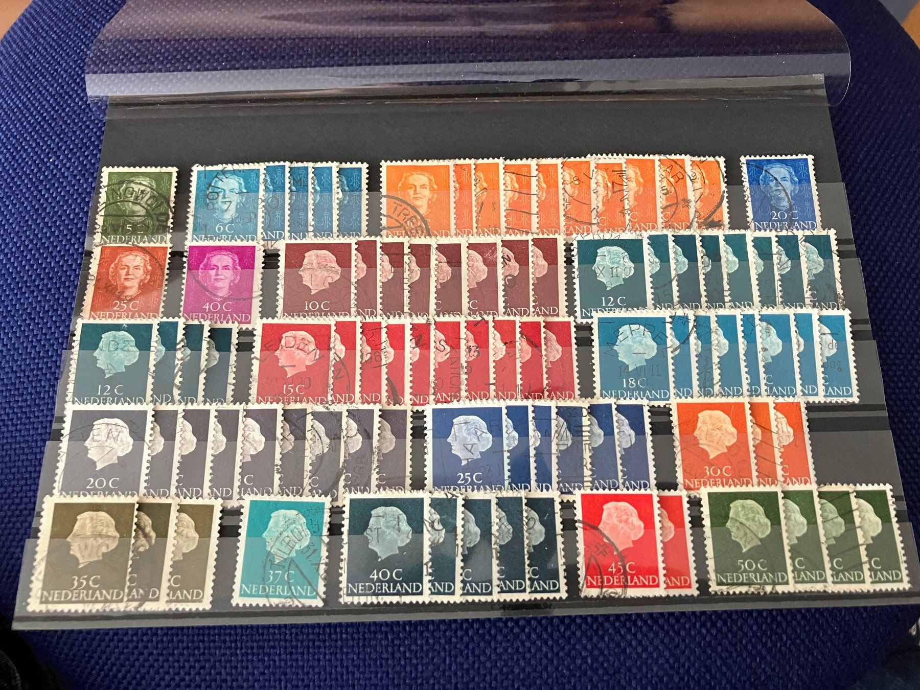 Alle Briefmarken: Briefmarken Niederlande – Gebraucht aus Bolligen von Isebo 1