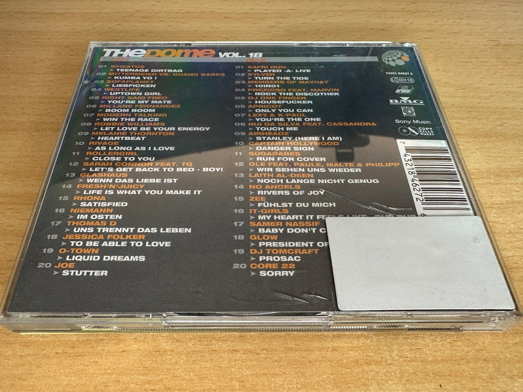 CD: Various – The Dome Vol. 18 - 2 CD – Usato da Rikon im Tösstal venduto da Alpenmutz 1