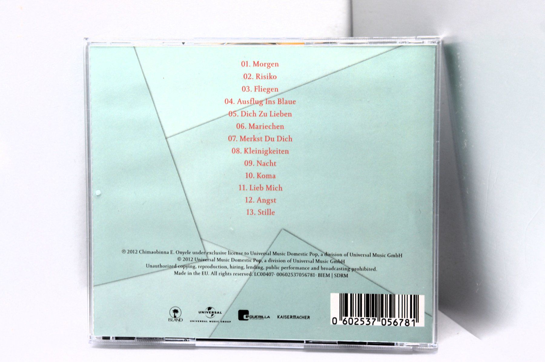 CD: CD Chima ‎– Stille – Usato da Ernetschwil venduto da luisvonerni 1