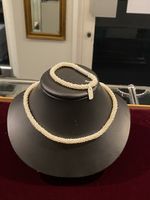 Perlen-Set Collier und Bracelet