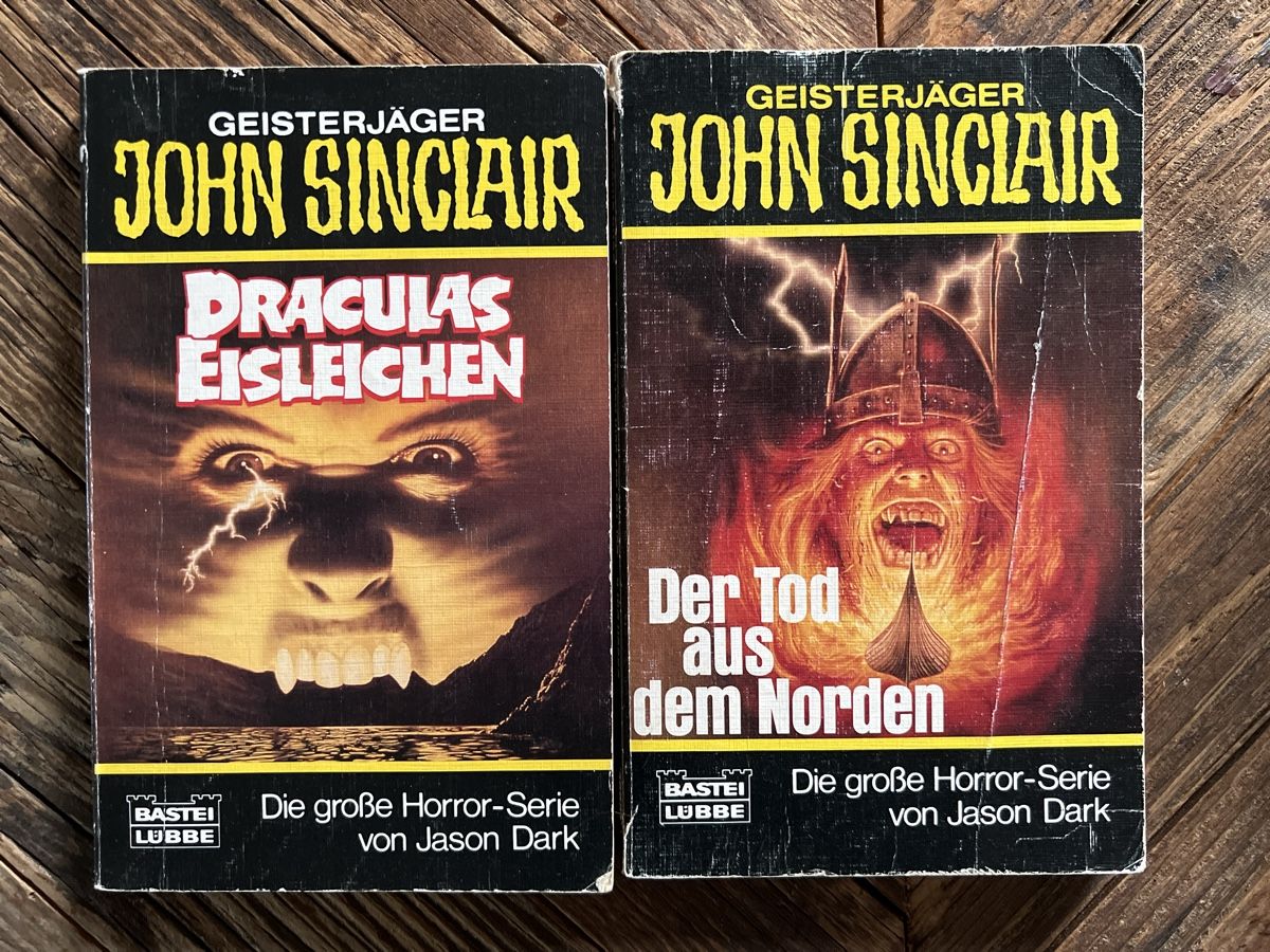 Bücher: 2x John Sinclair Romane – Gebraucht aus Glattfelden von Ak_5bL