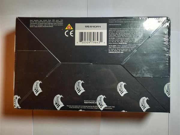 Magic The Gathering Sammelbilder & Trading cards: MTG Commander Legends Draft Booster Display Box SEALED OVP – Neu und originalverpackt aus fiesch von ZipLean 1