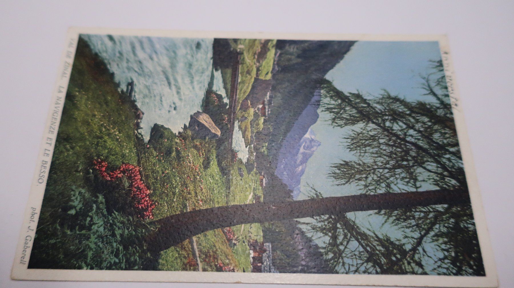 Cartoline postali: Val de Zinal La Navigenze et le Besso – Usato da Cormoret venduto da Pascalll2001 1