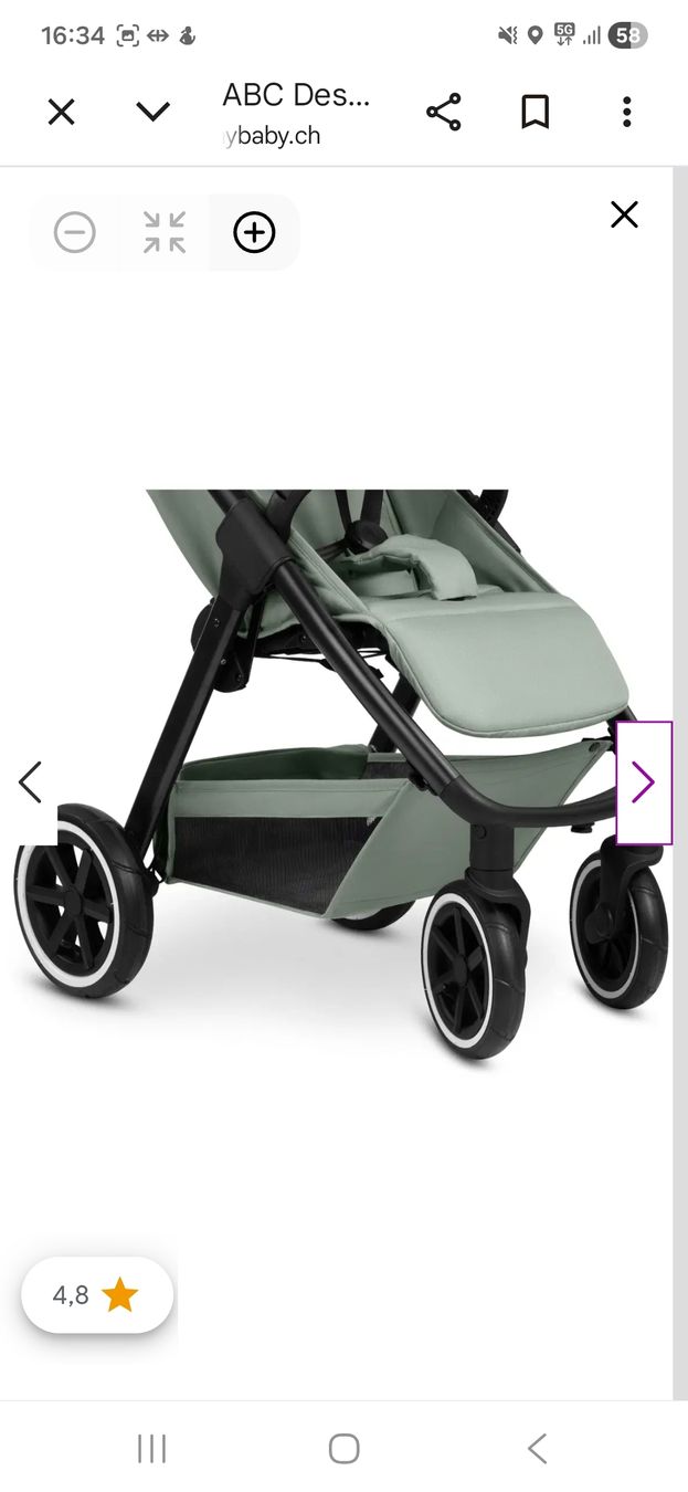 ABC Design Accessori per carrozzine: Buggy Abc design avus 2 air – Nuovo (secondo la descrizione) da Volketswil venduto da c_k-m 5