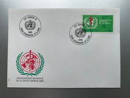 Für die Weltgesundheitsorganisation in Genf (OMS) 1986