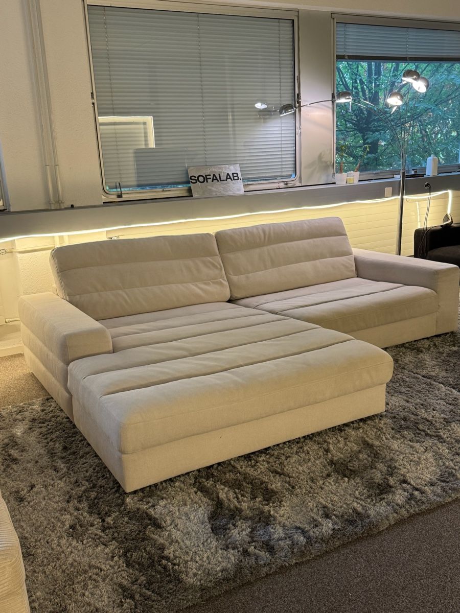 Divani: Kawola Lana Ecksofa Hellgrau von Home 24 – Usato da Fehraltorf venduto da Sofalab.swiss 6