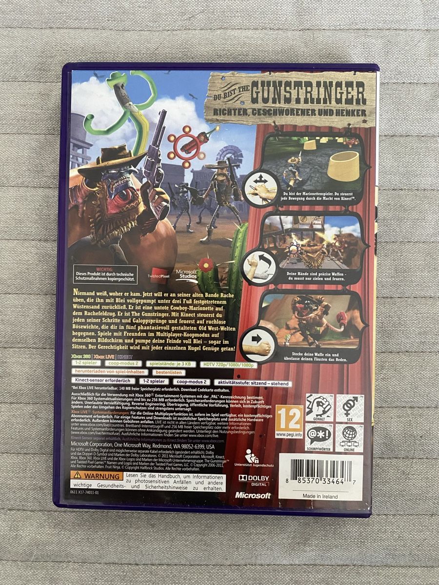 Microsoft Giochi: The Gunstringer für Xbox 360 (Kinect) – Usato da Thunstetten venduto da Virus_33 2