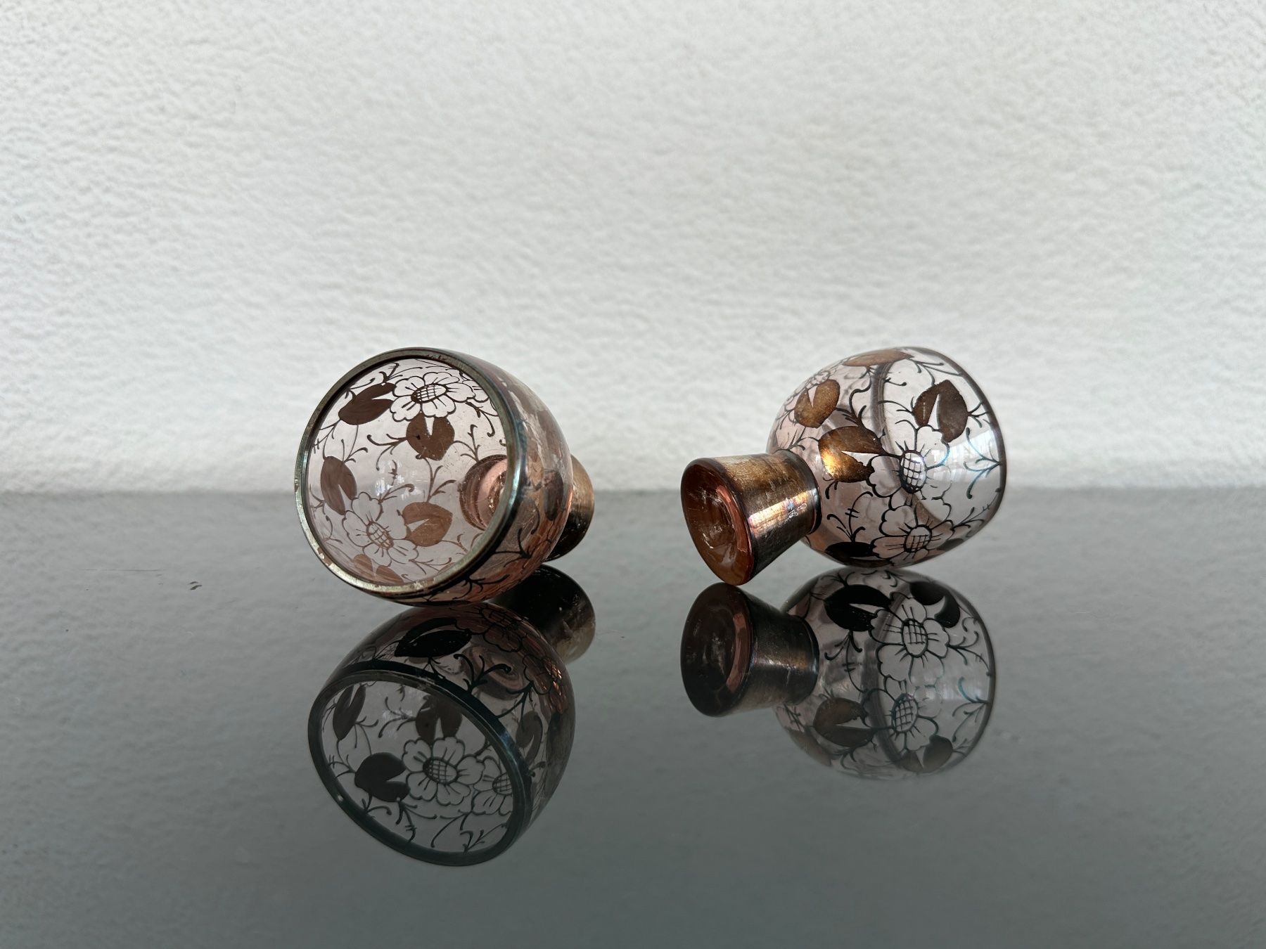 Caraffe: Jugendstil Karaffe mit drei Kelchen – Usato da Zürich venduto da frauflufelberg 8