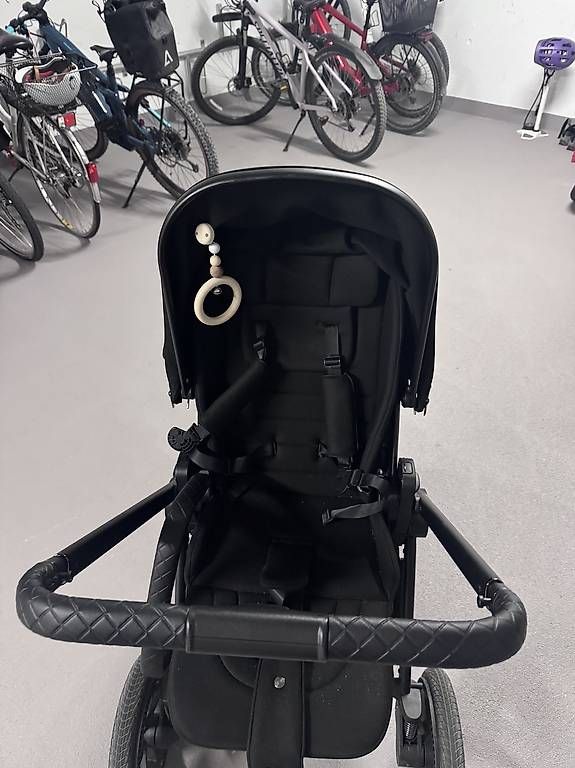 Carrozzine: MOON Gio+ Kinderwagen Schwarz – Usato da Cham venduto da acl_pbj2 3