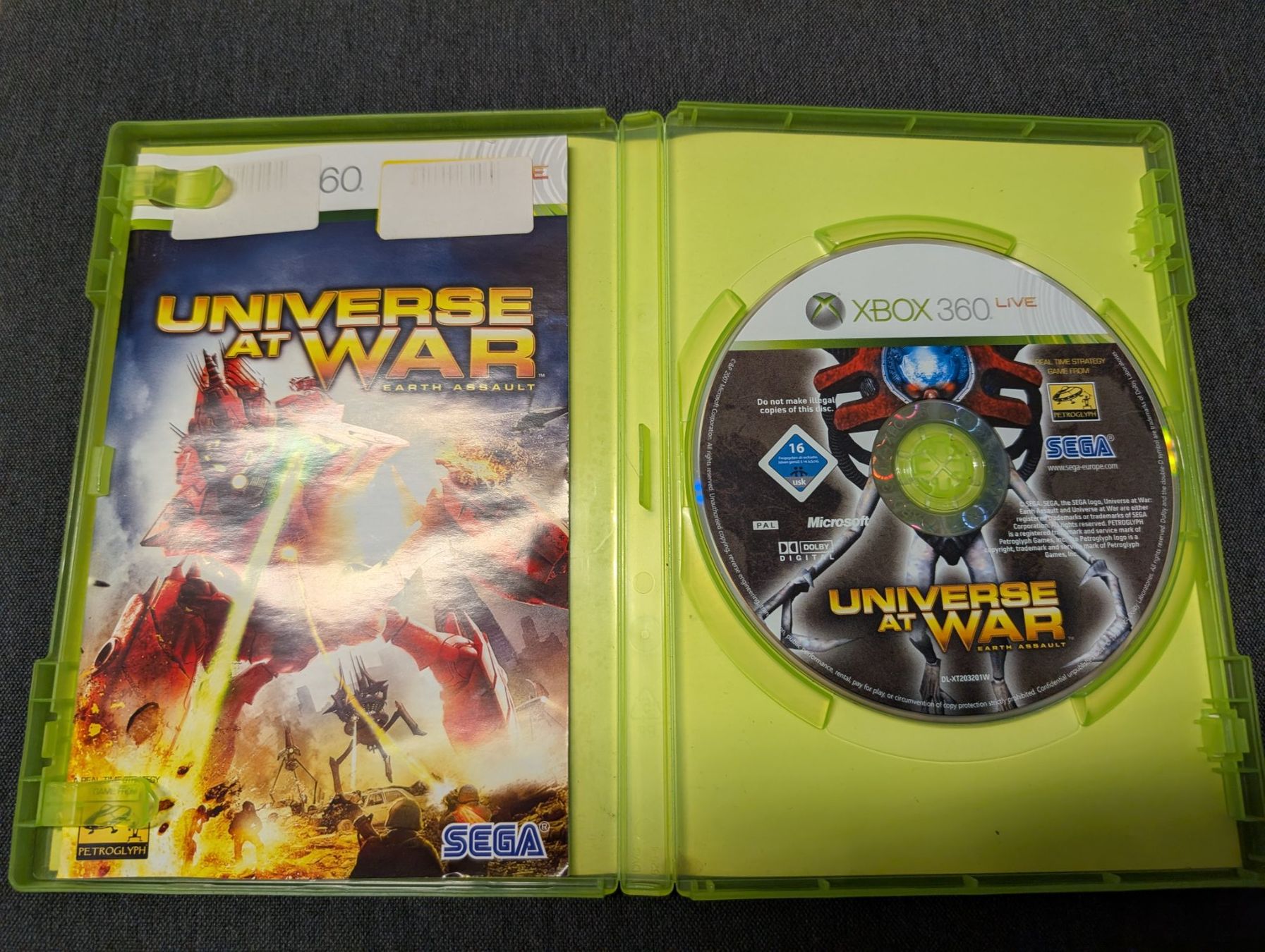 Giochi: Universe at war Microsoft Xbox 360 – Usato da Giubiasco venduto da Ticinerd 2