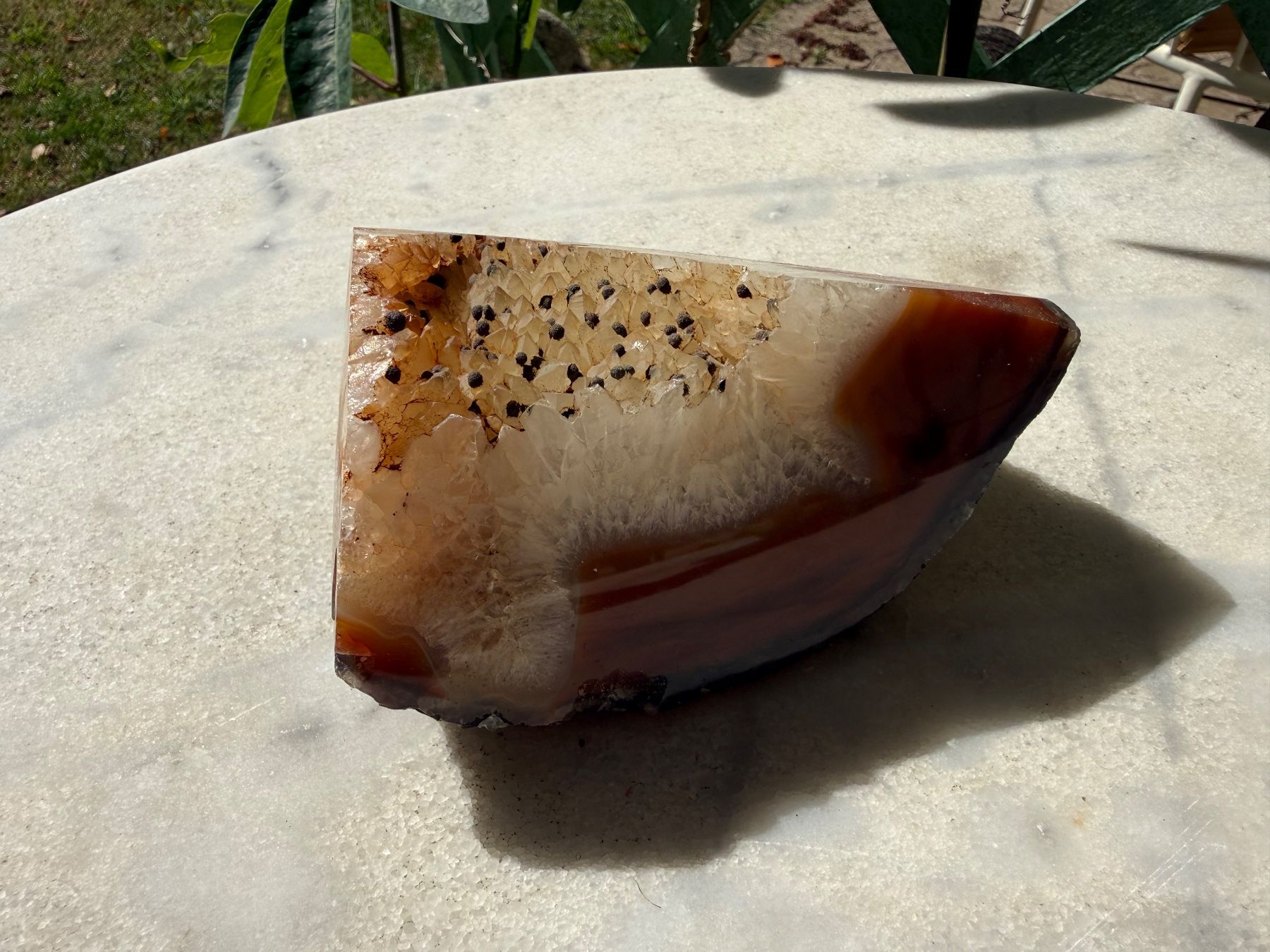 Minéraux & Lithothérapie: Agat Geode Karneol (?) – D'occasion à Rorbas par tun_m7fz 4