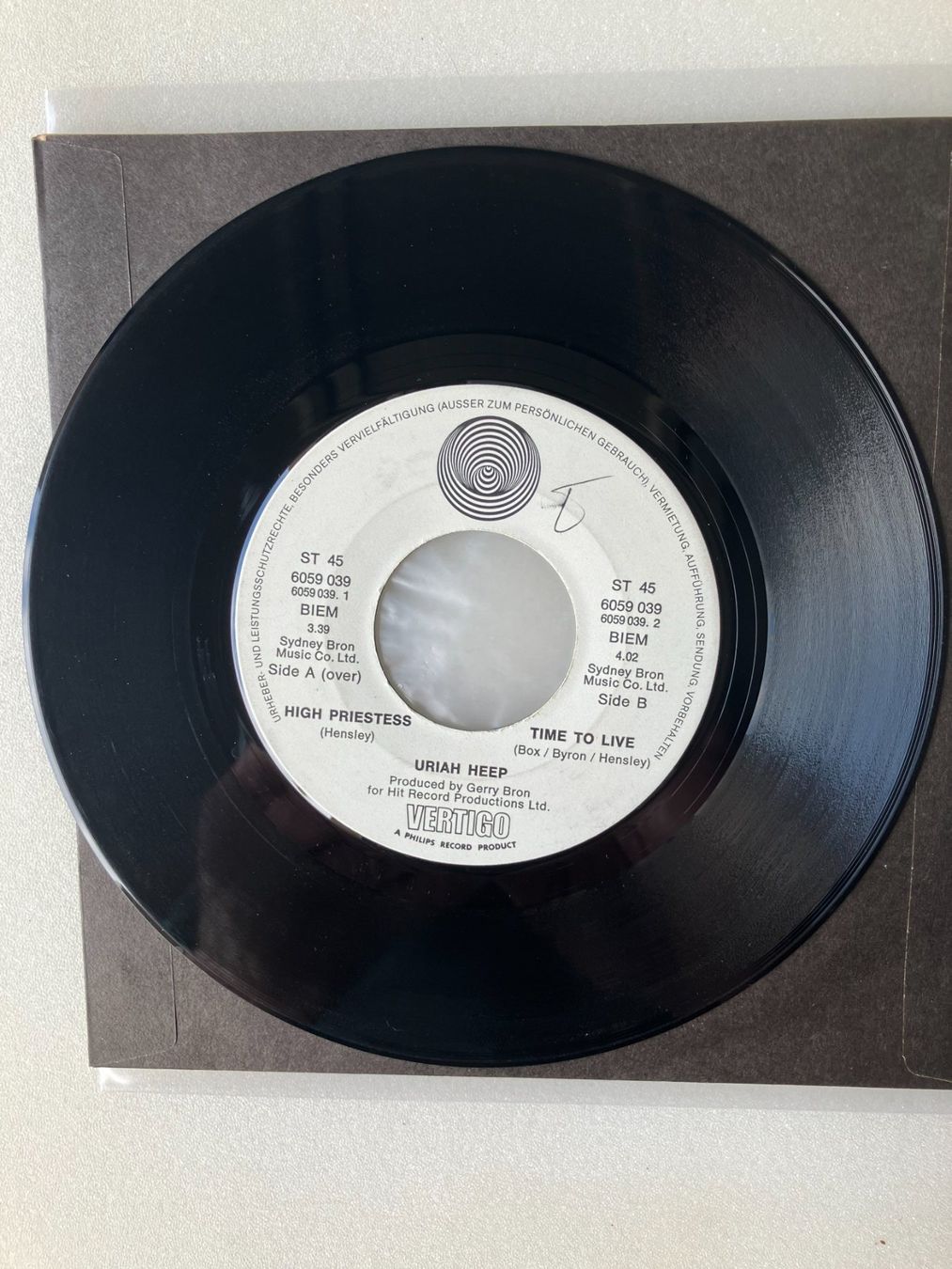 Vinyles: Uriah Heep – D'occasion à Aarwangen par Jukebox3 1