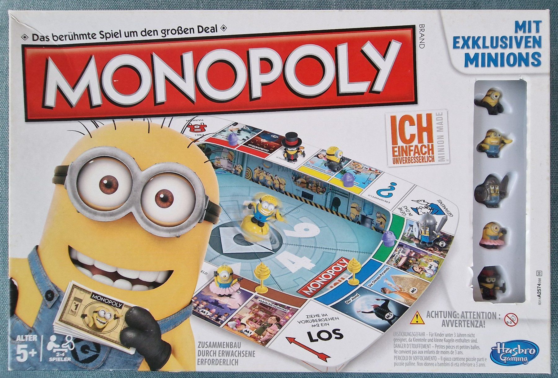 Hasbro Jeux: MONOPOLY "MINIONS" von Hasbro...:-) – D'occasion à Meggen par Lunime