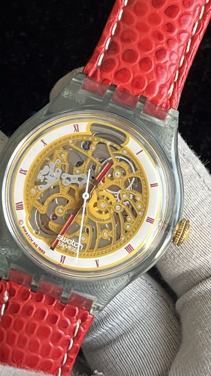 Swatch Montres: Swatch Vintage Automatikuhr, Sammlerstück, Rarität! – Neuf (Voir description) à Grenchen par chththl 4