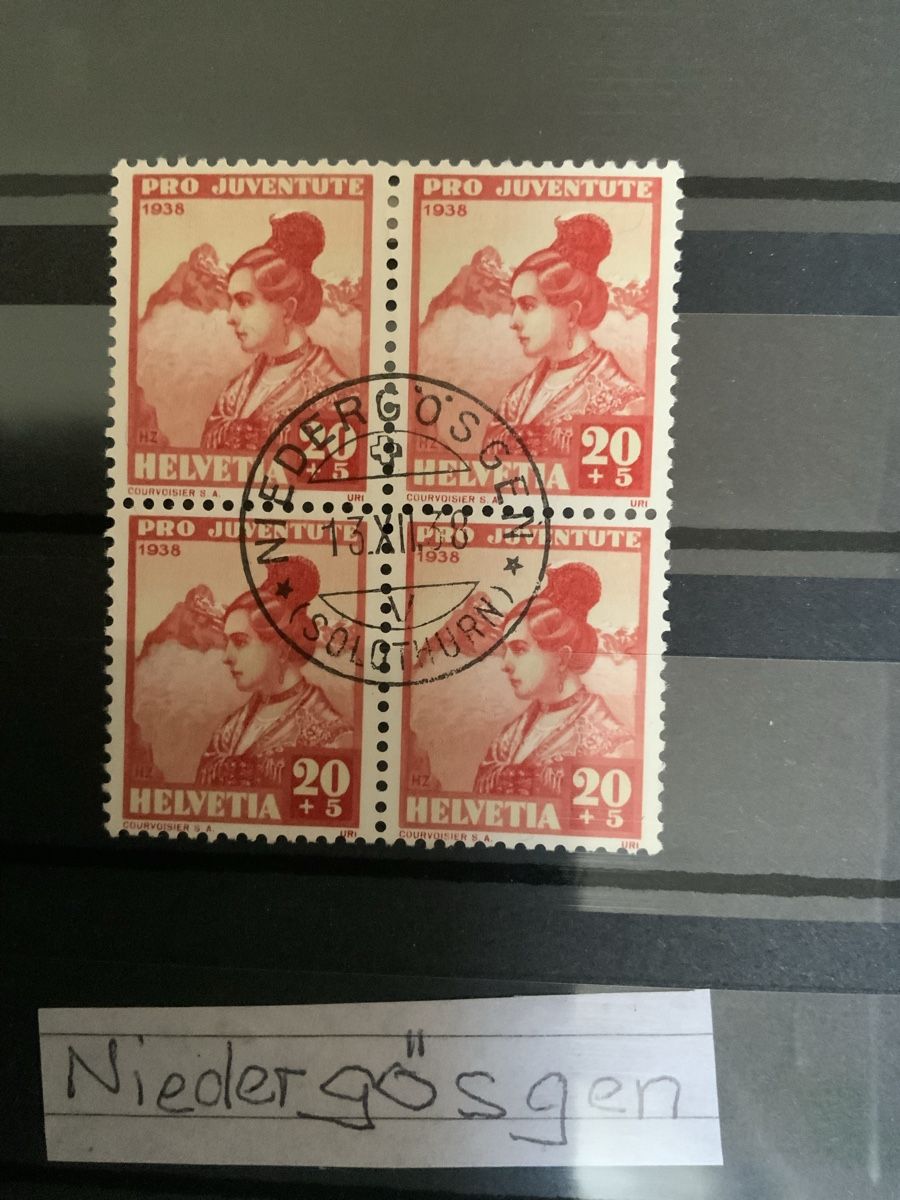 Tutti i francobolli: Niedergösgen Briefmarken – Usato da Binningen venduto da chr_cr5n