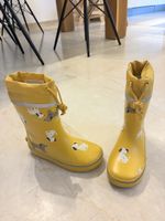 Gummistiefel Kinder gelb / Hunde Motiv / Grösse 30/31