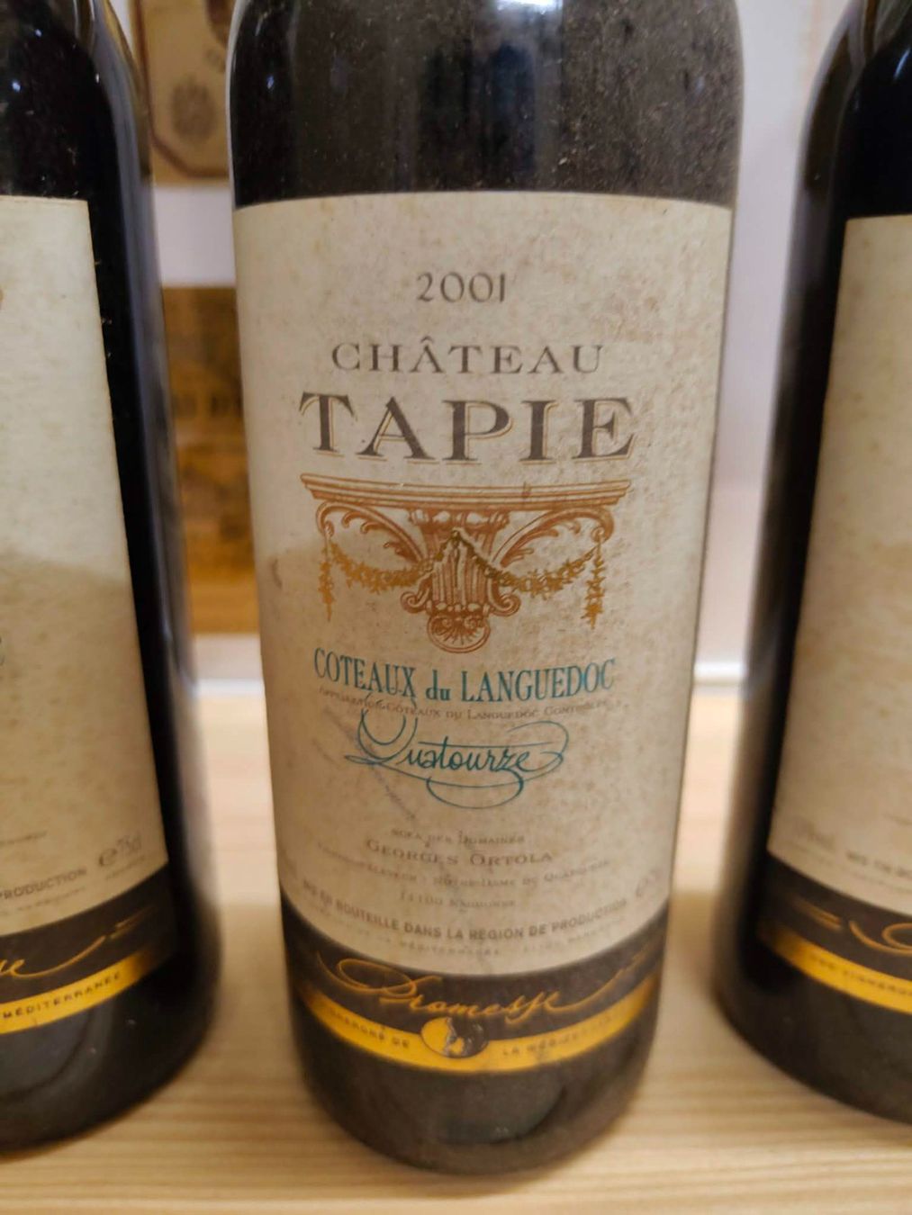 Vino: 3x 2001 CHATEAU TAPIE – Nuovo e nell'imballaggio originale da Münchenstein venduto da weinundspirituosen 2