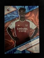Bukayo Saka Topps UEFA Champions League RARE