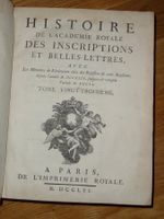 Histoire de l'Académie Royale, 1756, illustriert