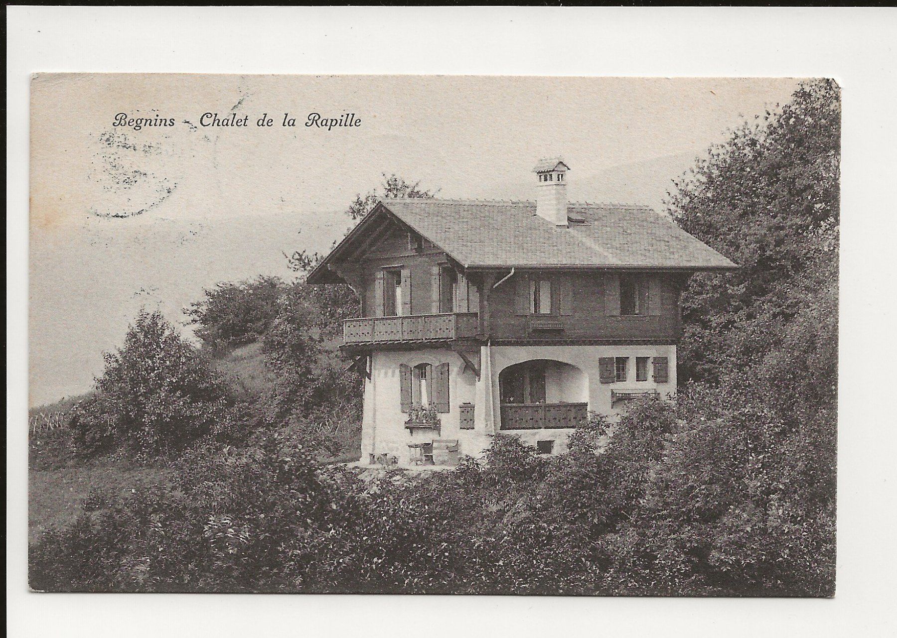 Cartoline postali: AK 1914 Begnins Chalet de la Rapille – Usato da Greifensee venduto da 315WDO