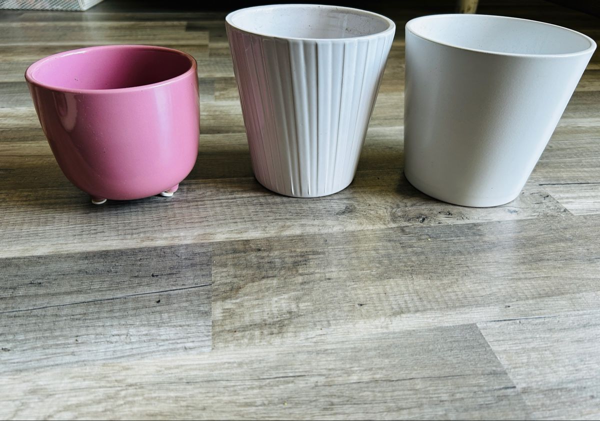 Vasi per fiori: 3er Set Übertöpfe – Usato da Obfelden venduto da JackyRot