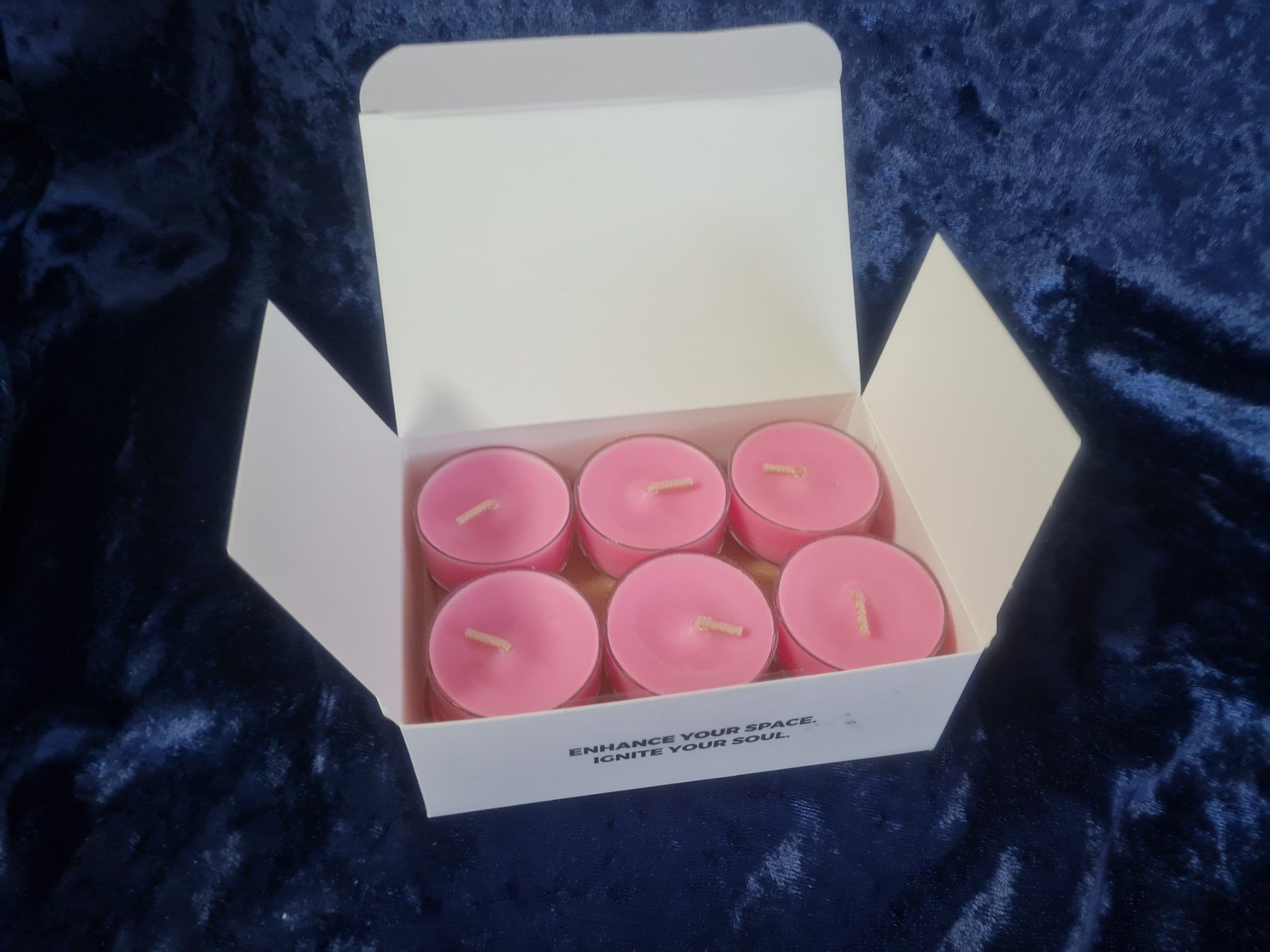 Partylite Candele: PartyLite - 12 Teelichter Cherry Blossom – Nuovo e nell'imballaggio originale da Othmarsingen venduto da Kleibai