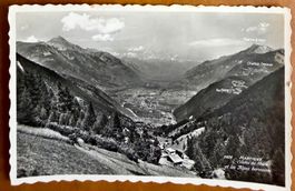Martigny - Vallée du Rhône - Belle carte ancienne