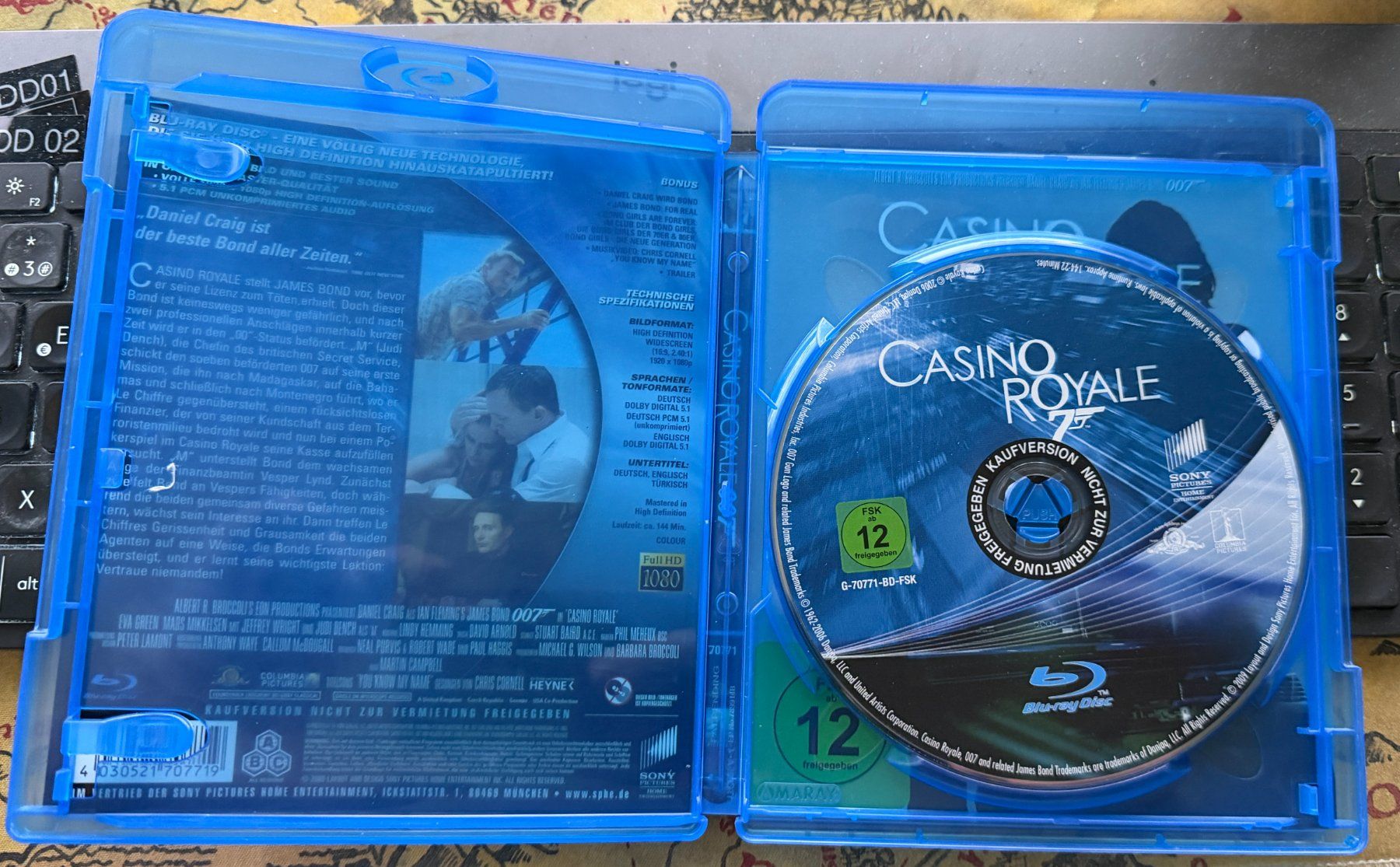 Tutti i DVDs: Casino Royale (2006) - Blu-ray – Usato da Semsales venduto da __Florian__ 3