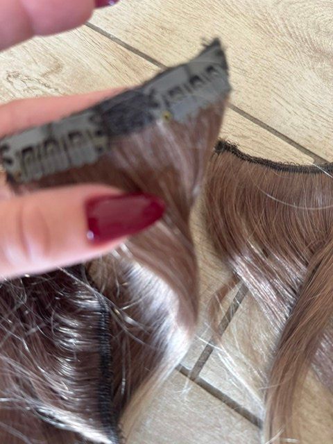 Parrucche: Echthaar Clip Extensions Ombre Blond – Nuovo (secondo la descrizione) da Opfikon venduto da onlineschweiz 3