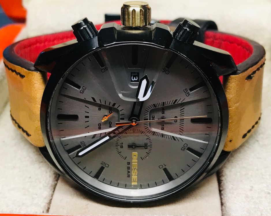 DIESEL Chronograph Herrenuhr 52 mm ( Neupreis : 325 CHF ) 9