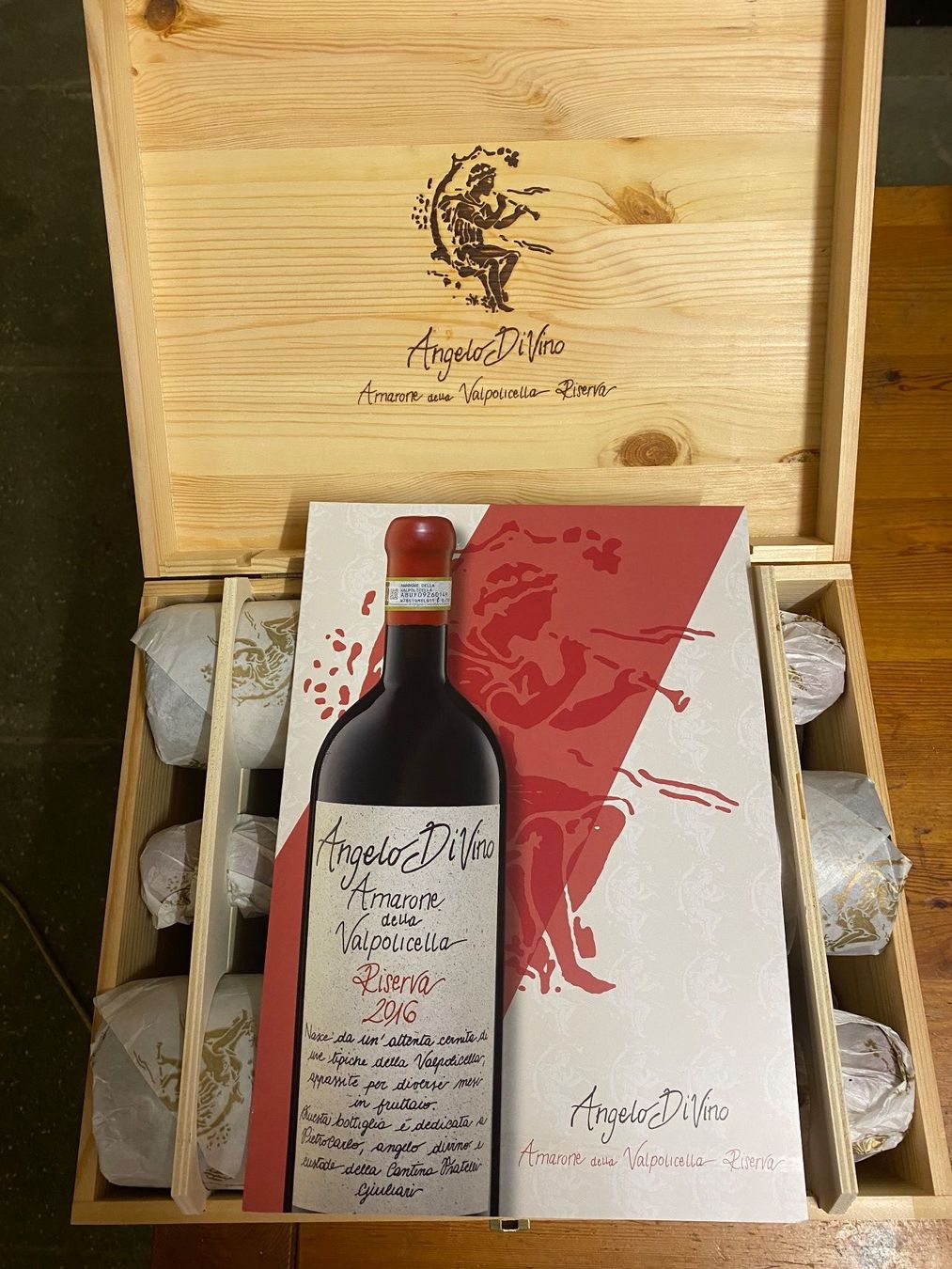 Amarone Vino: 1Fl. Angelo Di Vino Amarone della Valpolicella Riserva 2017 – Nuovo e nell'imballaggio originale da Trimbach venduto da ale_m7h5