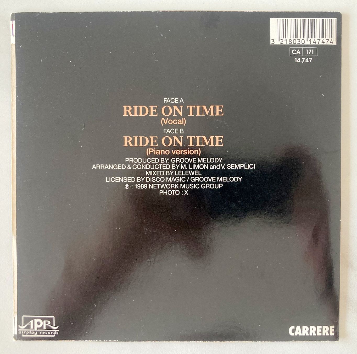 Vinyles: BLACK BOX - RIDE ON TIME – D'occasion à Bottens par hotter-than-hell 1