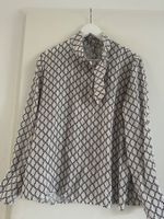 Elegante Bluse mit Muster, Grösse L Herbst Angebot!