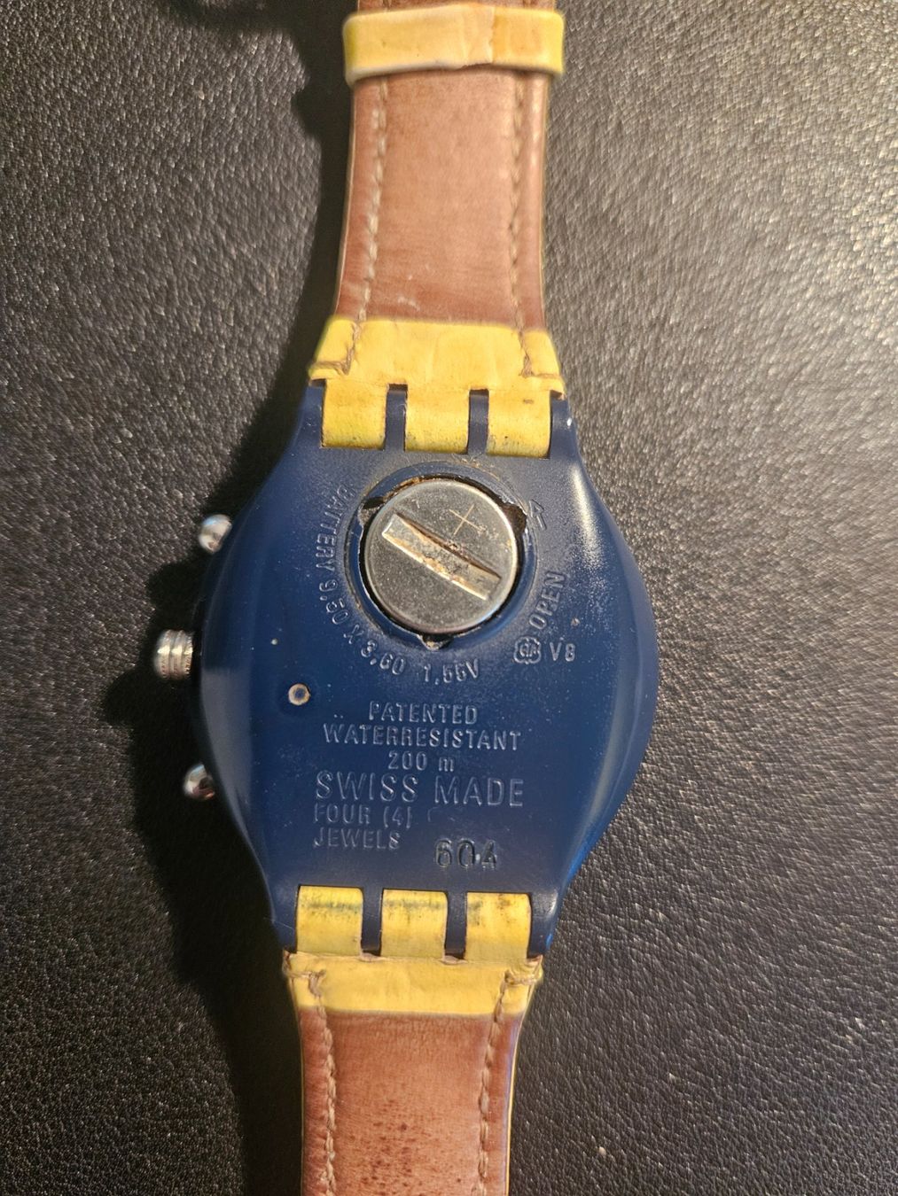 Swatch Uhren: Swatch Aqua Chrono Fluo Wave SBN105 – Gebraucht aus Oberhofen Thun'see von Nici006 3