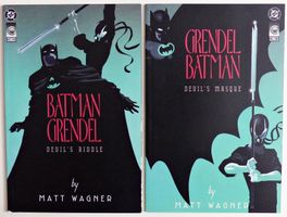 BATMAN GRENDEL #1-2 COMPLETE PRESTIGE GRAPHIC NOVELS‪‪ 1993