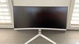 Acer Monitor Curved Bildschirm weiss neuwertig
