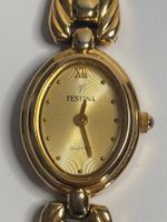 Montre Festina vintage plaquée or, élégante et féminine!
