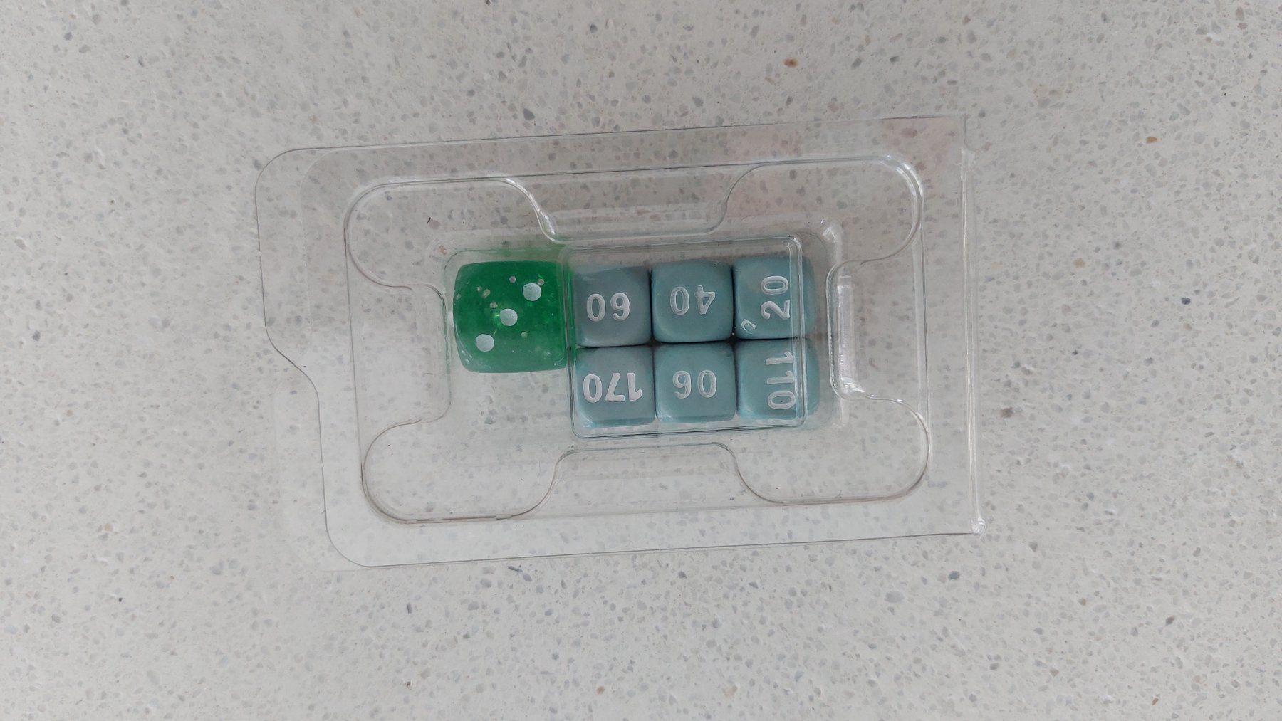 Pokémon Carte collezionabili: Set of dices - green sealed – Nuovo (secondo la descrizione) da Bellinzona venduto da Pagur 1
