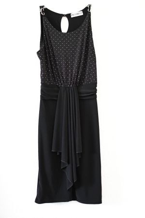 Elegantes, schwarzes Abendkleid, festlich, Grösse S