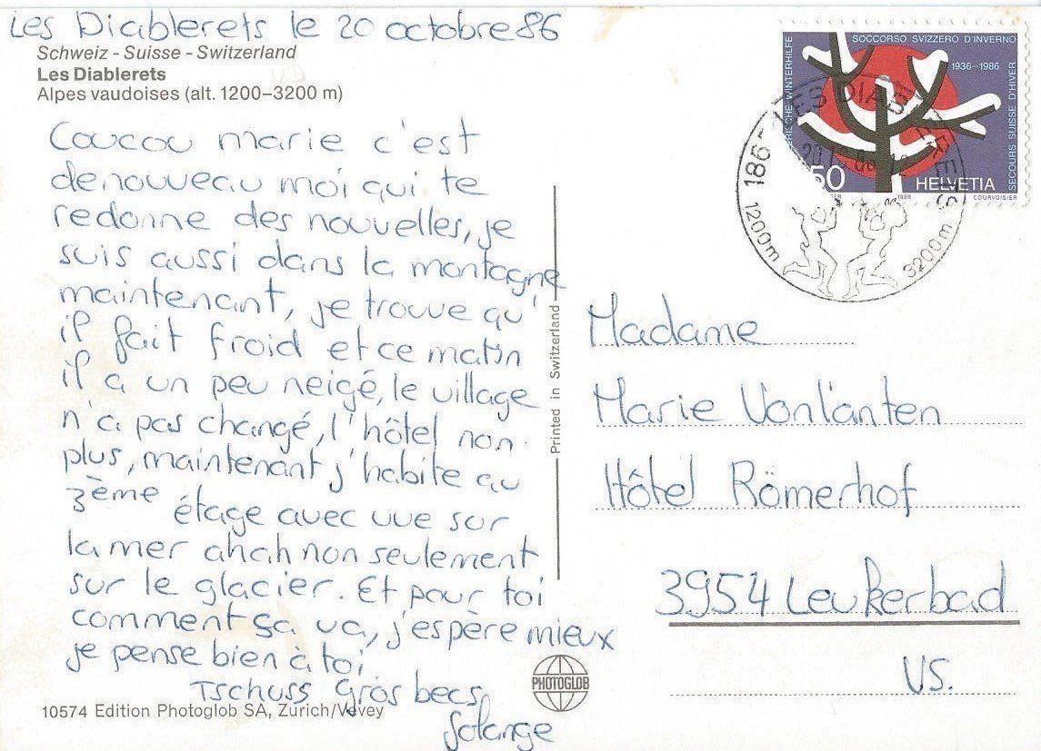 Ansichtskarten: Les Diablerets VD – Gebraucht aus Rothrist von Stranglehold 1