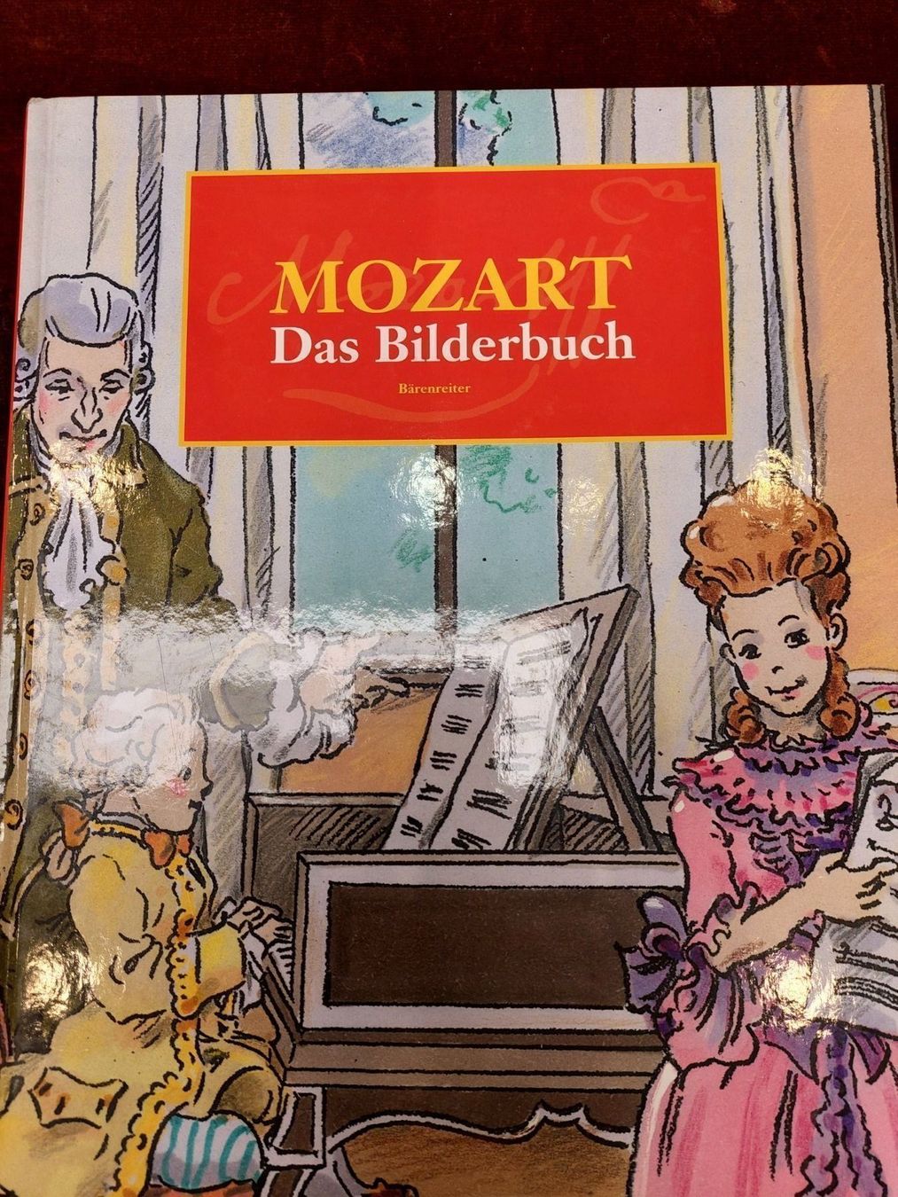 Libri: Buch  Mozart das Bilderbuch – Nuovo e nell'imballaggio originale da Davos-Platz venduto da musikhauskollegger