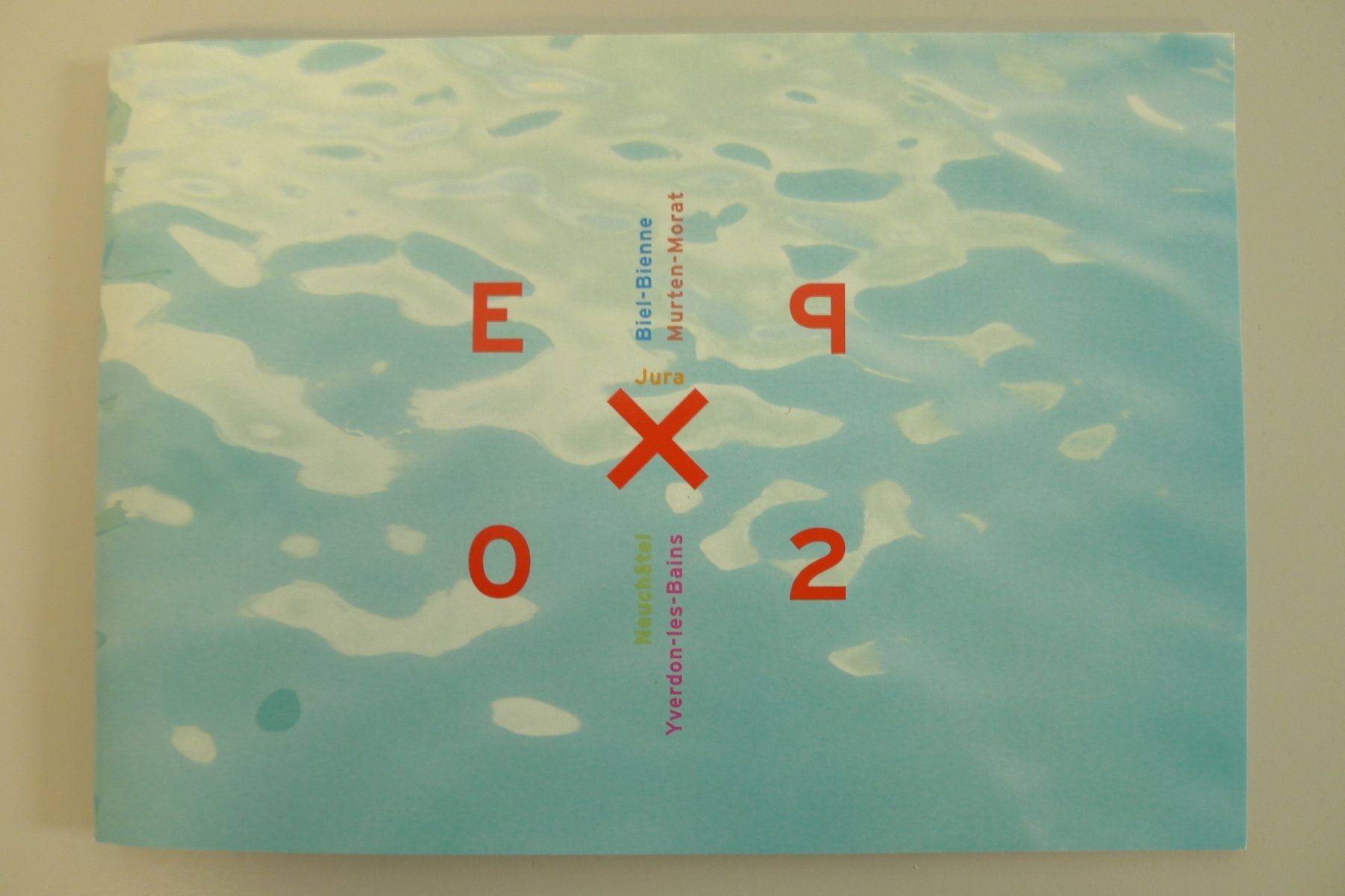 Alle Briefmarken: 2002, Nr.1041-1044 EXPO-MARKEN in Heft. – Gebraucht aus Sursee von Luzernerraute