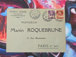 CL31 Enveloppe + Timbre Suisse 1920
